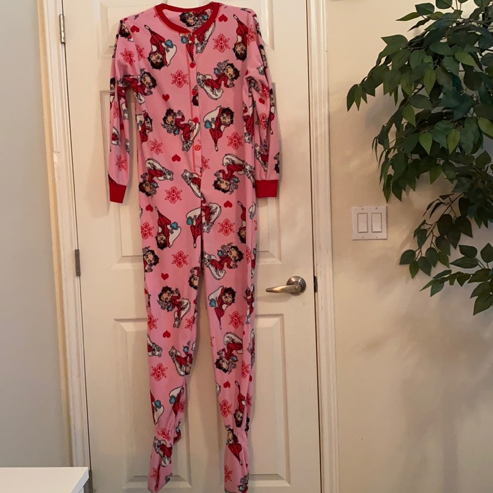 Betty Boop Onesie Pajamas